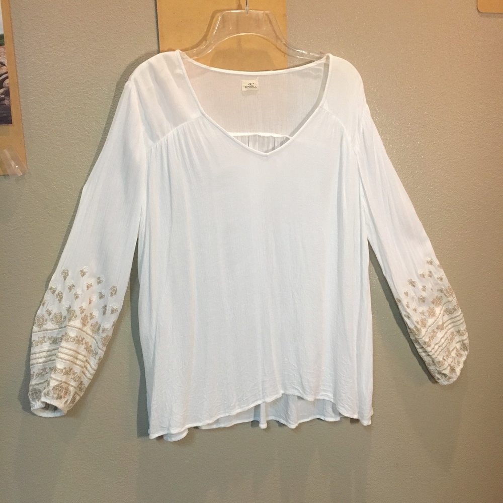 O'NEILL Loose Fit Blouse Size L - NWOT